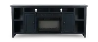 AG Blue 84  Fireplace Console