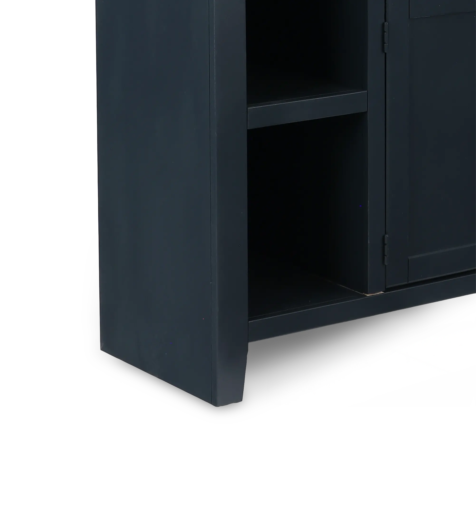 AG Blue 84  Fireplace Console-7