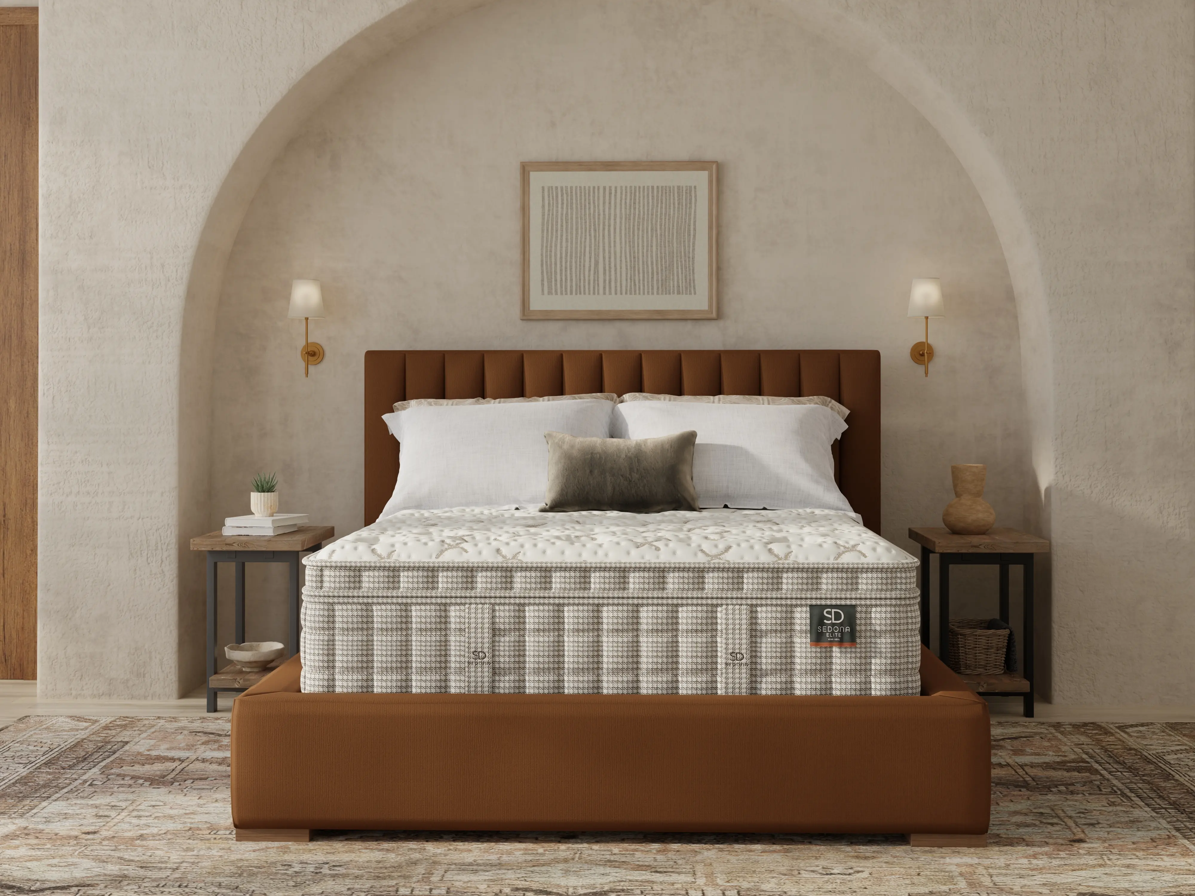 8592KK-1052 Sedona Elite Firm Series 2 Split Head Queen Mattress-12