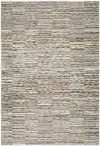 Soho 5 x 8 Beige Multicolor Rug with Geometric Stripe