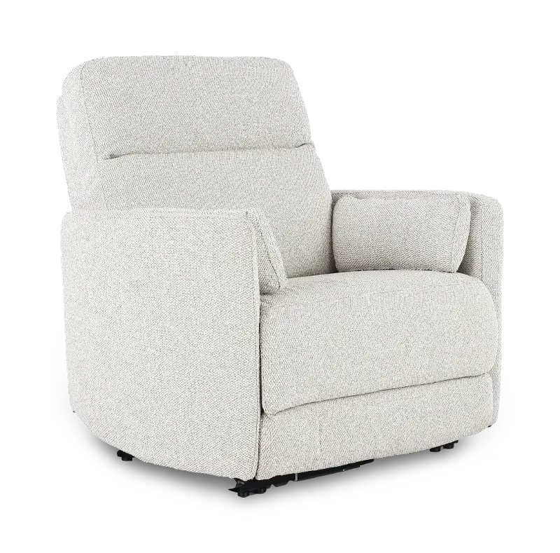 Gellar Marble White Zero-Gravity Power Recliner