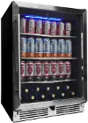 DBC057D1BSS Danby 24  5.7 Cu Ft Under Counter Beverage Center – Stainless Steel