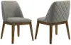 Franklin Gray Upholstered Dining Chair