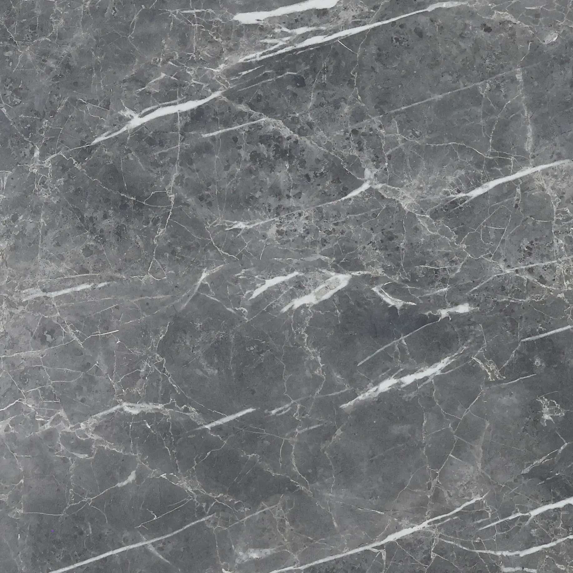 Frankling Dark Oak Faux Marble Round Table-7
