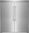 TWINS+TRIM-PRD1922-EZ2FL79 Frigidaire Professional Built-In Refrigerator and Freezer Kit - Stainless Steel
