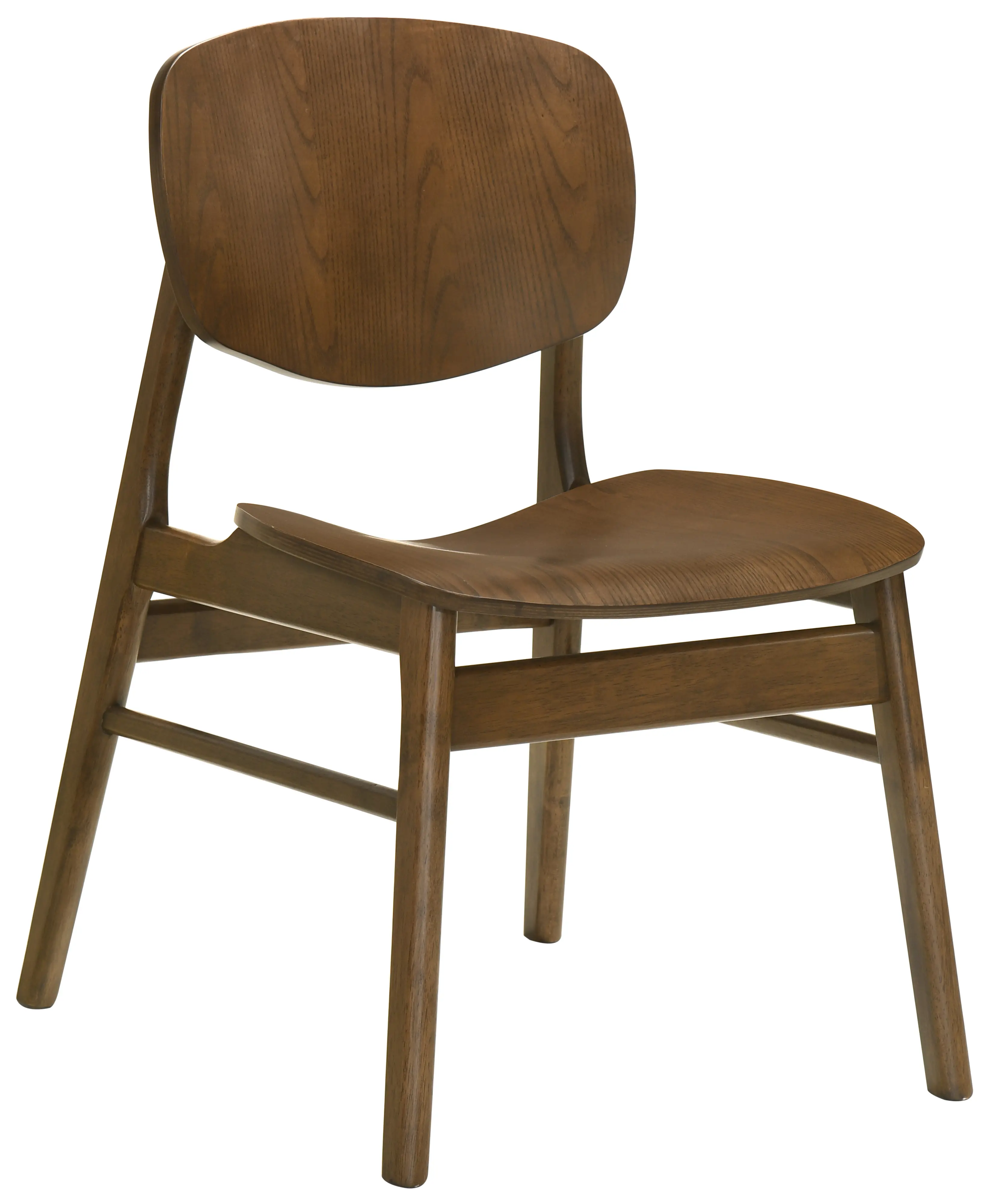 Franklin Dark Oak Wood Dining Chair-1