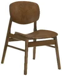 Franklin Dark Oak Wood Dining Chair
