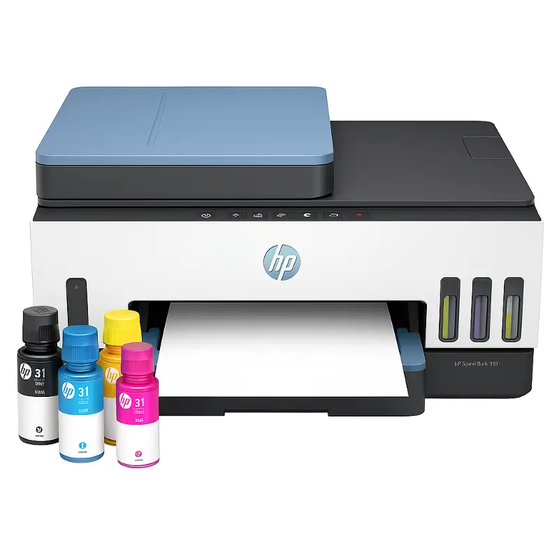 HP Blue Smart Tank 7602 AI‑Enabled All‑in‑One Printer