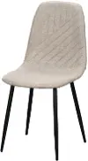 Tia Warm Taupe Upholstered Dining Chair