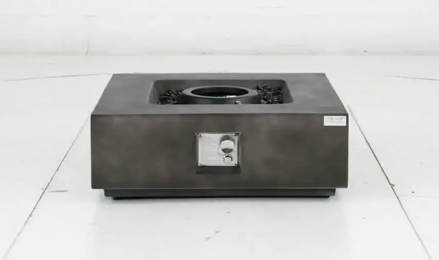 Square Gray Patio Firepit-9