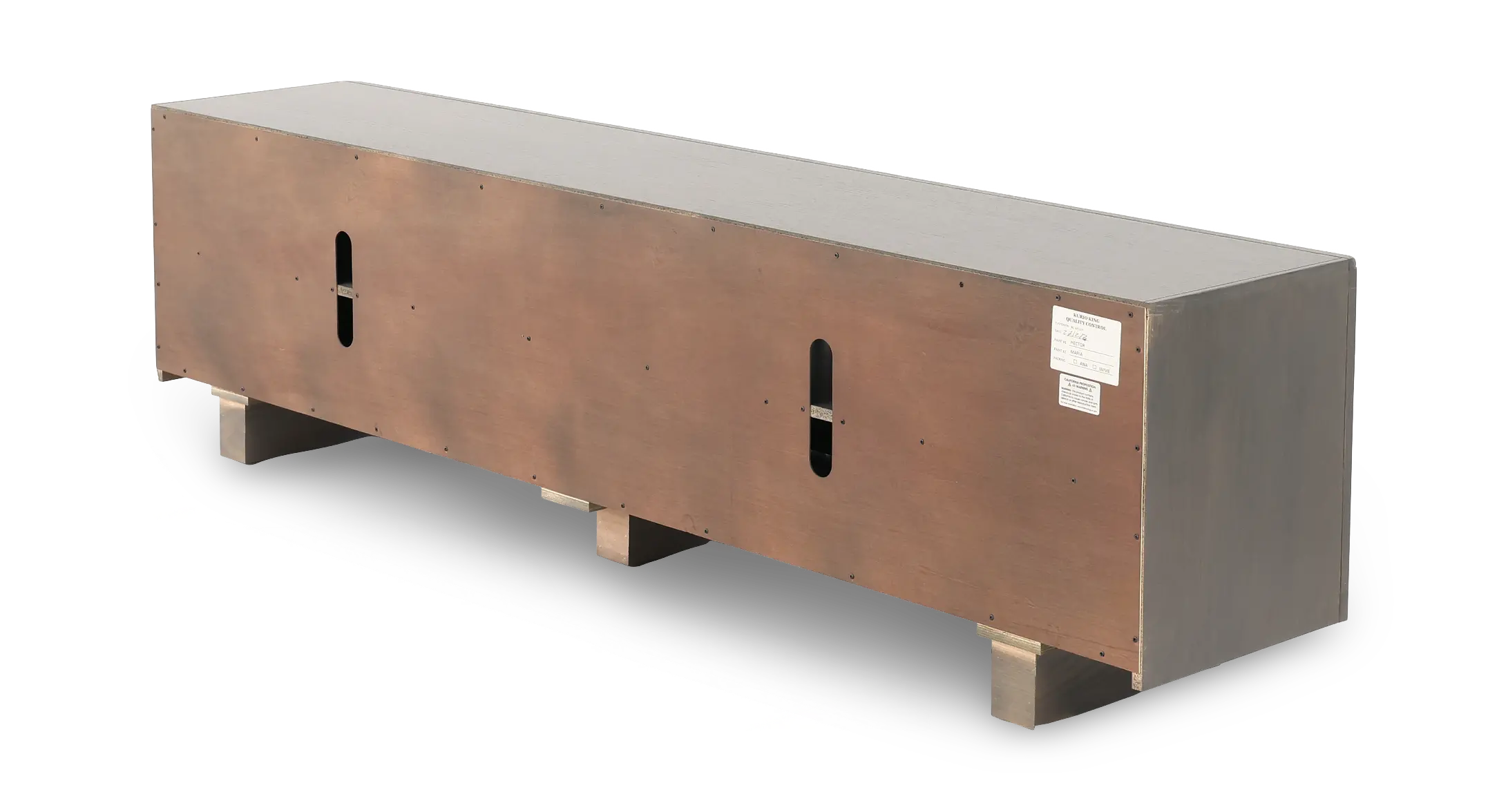 Gray Oak TV Stand-7