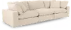 Harpo White 3-Piece Sectional
