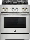 JGRP430HL JennAir 4.1 Cu Ft Single Oven Profession Gas Range - Stainless Steel