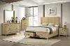 C0367A-BED5/0 Frank Light Brown Queen Storage Bed