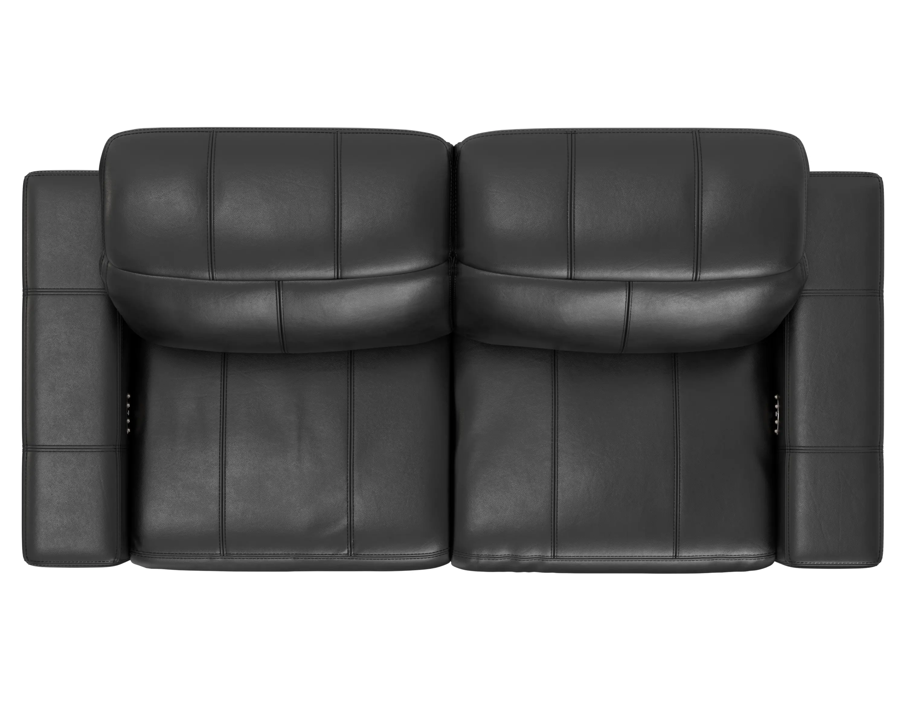 6411/1299-08/3099-08 Ferrara Black Leather Power Reclining Sofa-10