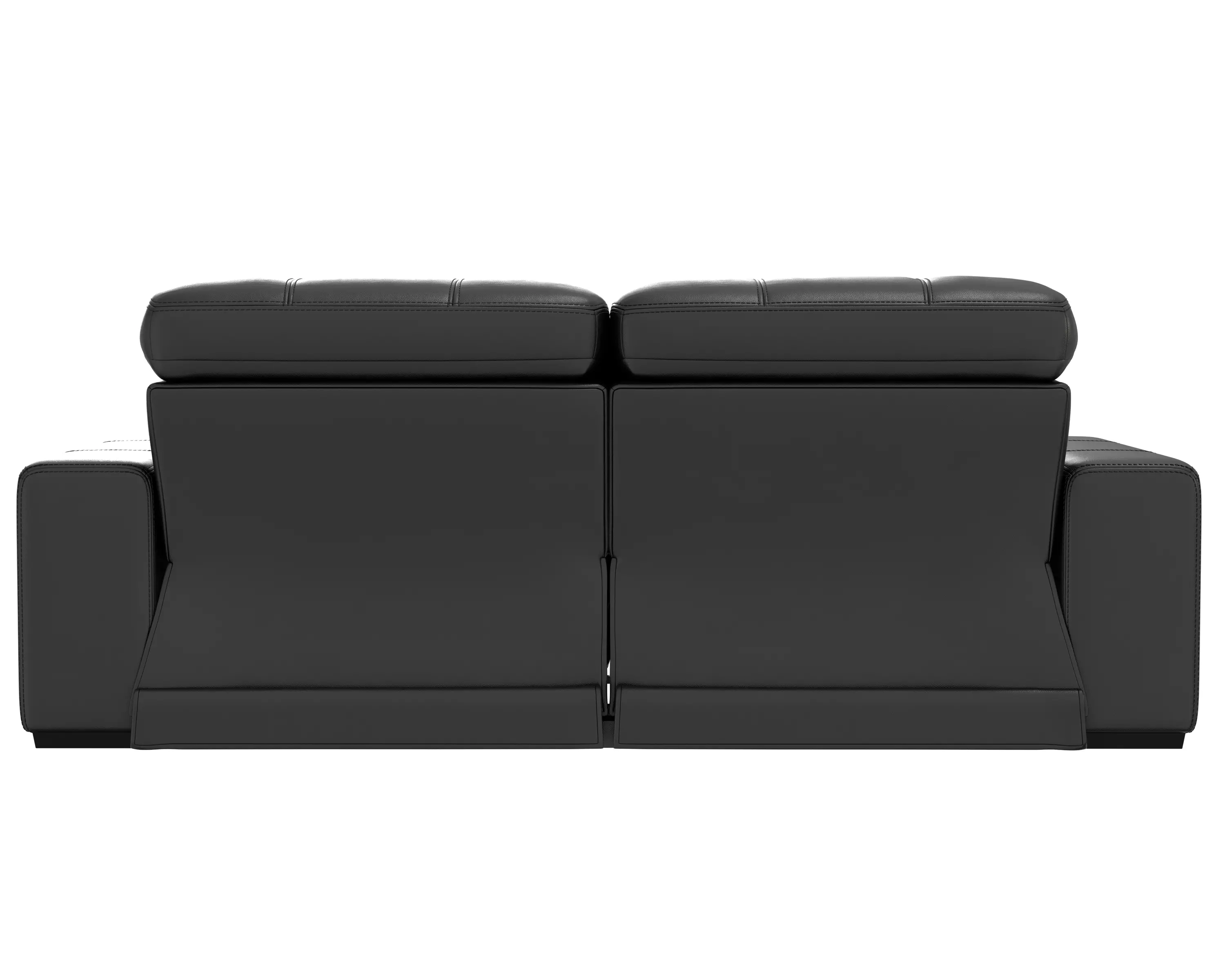 6411/1299-08/3099-08 Ferrara Black Leather Power Reclining Sofa-9