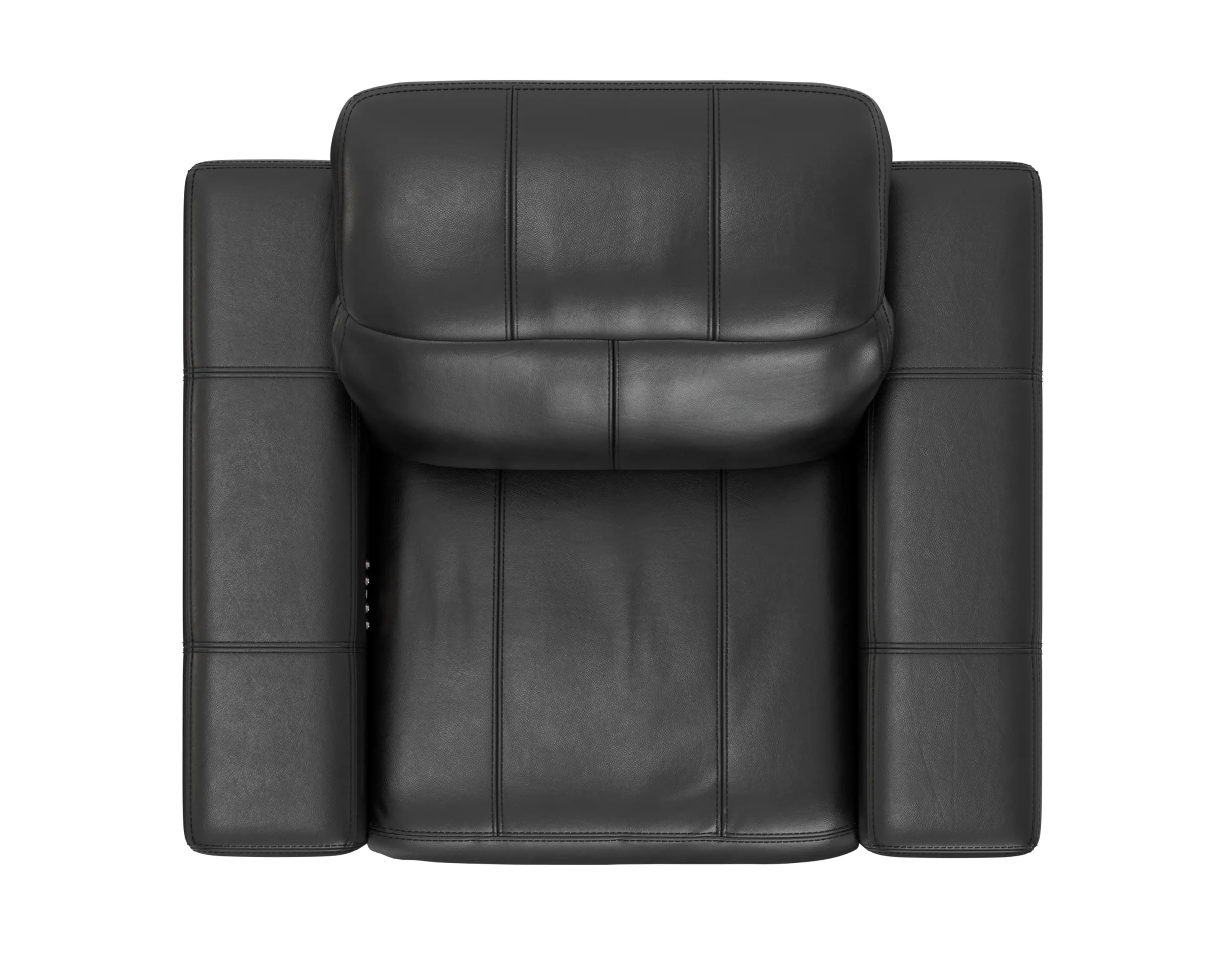 64410-7/1299-08/3099-08 Ferrara Black Leather Power Recliner-10