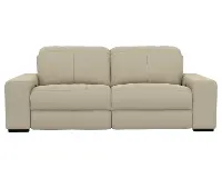 64411/1299-56/3099-56 Ferrara Smoke Off-White Leather Power Reclining Sofa