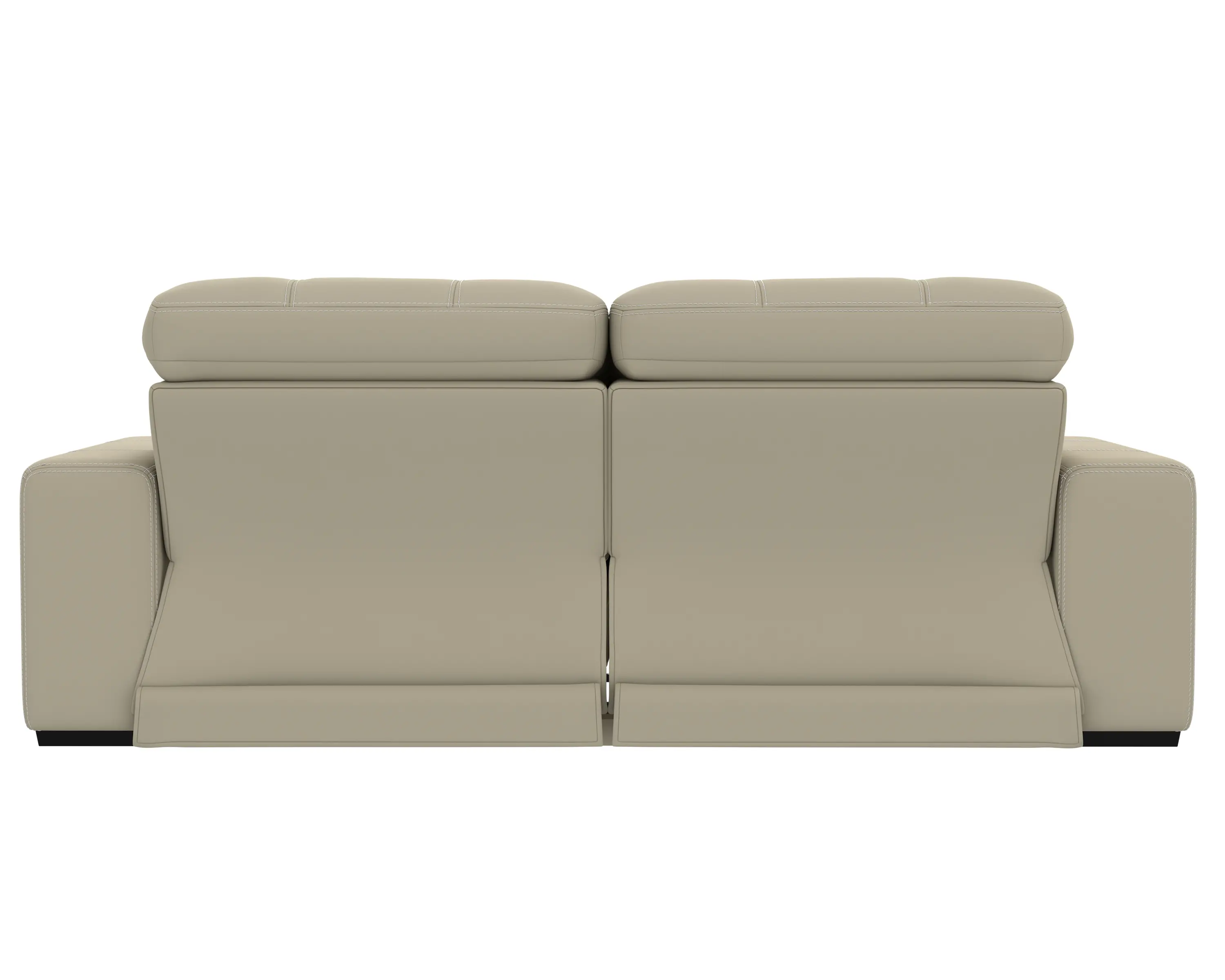 64411/1299-56/3099-56 Ferrara Smoke Off-White Leather Power Reclining Sofa-9
