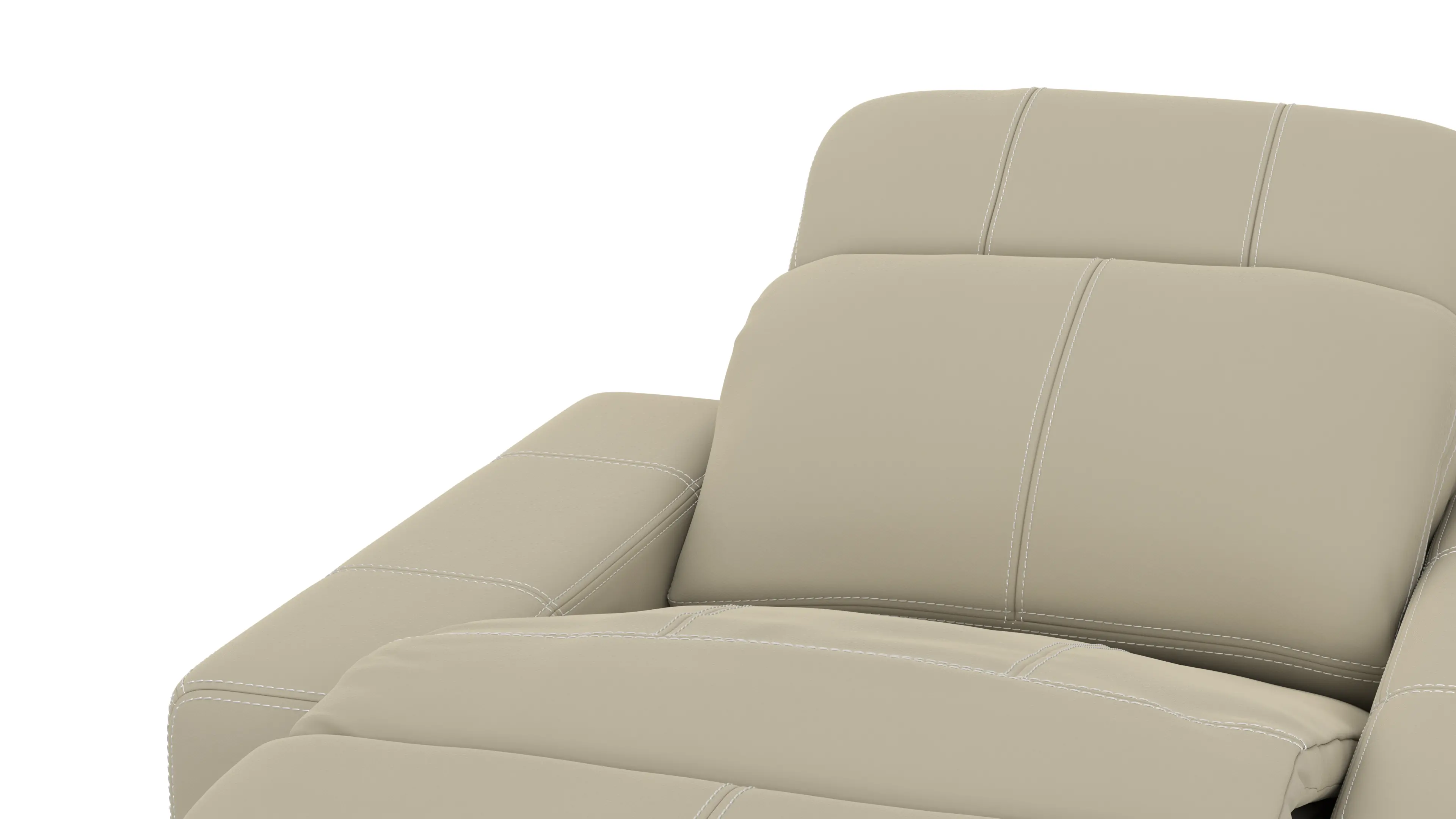 64410-7/1299-56/3099-56 Ferrara Smoke Off-White Leather Power Recliner-12