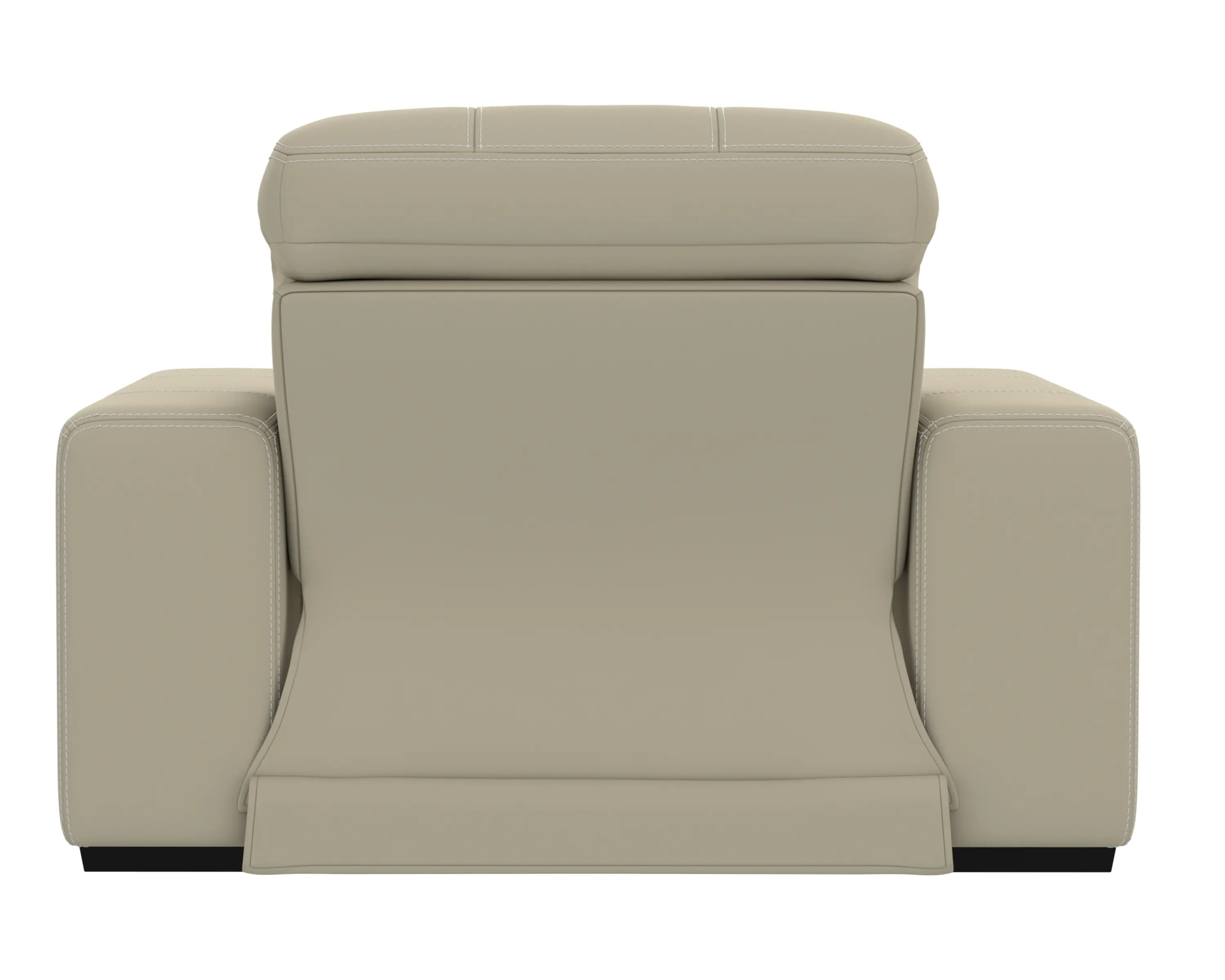 64410-7/1299-56/3099-56 Ferrara Smoke Off-White Leather Power Recliner-9