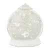 Rotating Snowflake Snow Globe