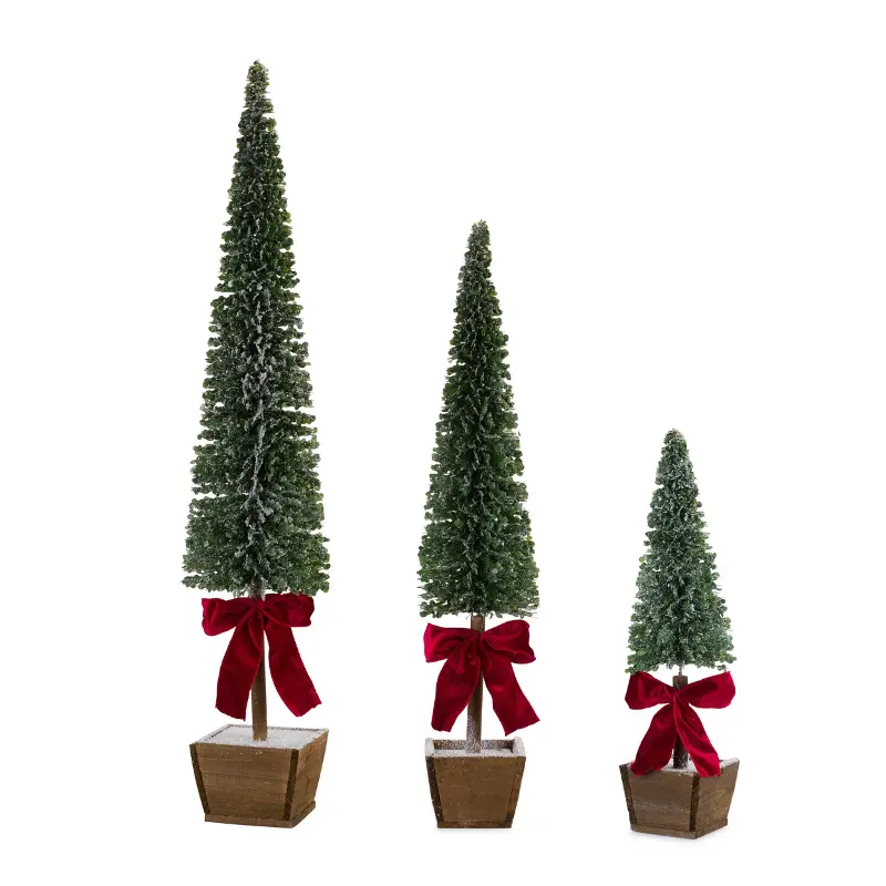 Bowed Small Potted Tree