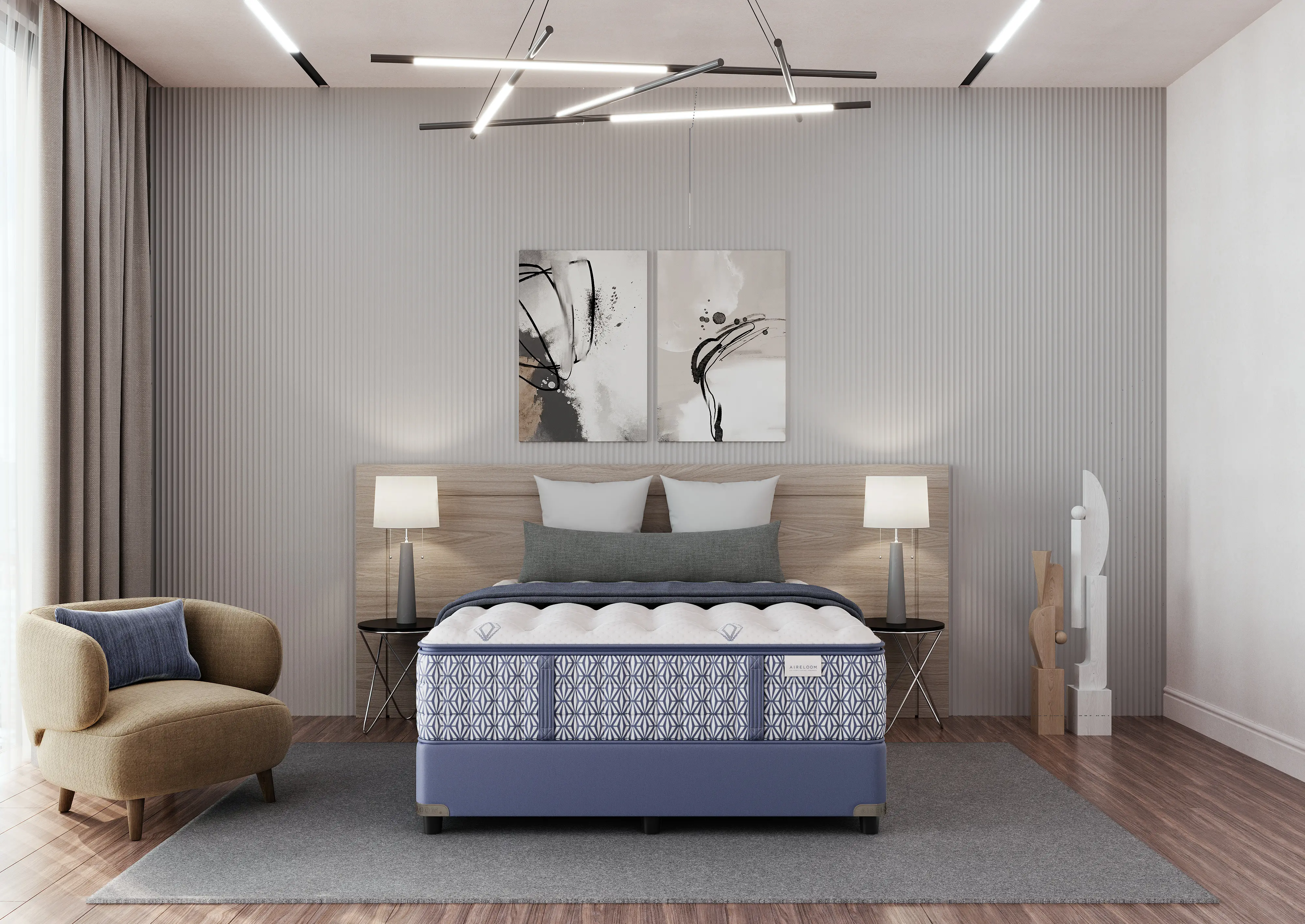 9424990 Aireloom Abstract Hues Moonstone Firm King Mattress-2