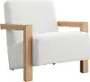 Fitzroy Ivory Boucle Accent Chair