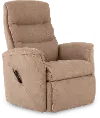 Liberty Cashmere Tan Large Power Lift Recliner