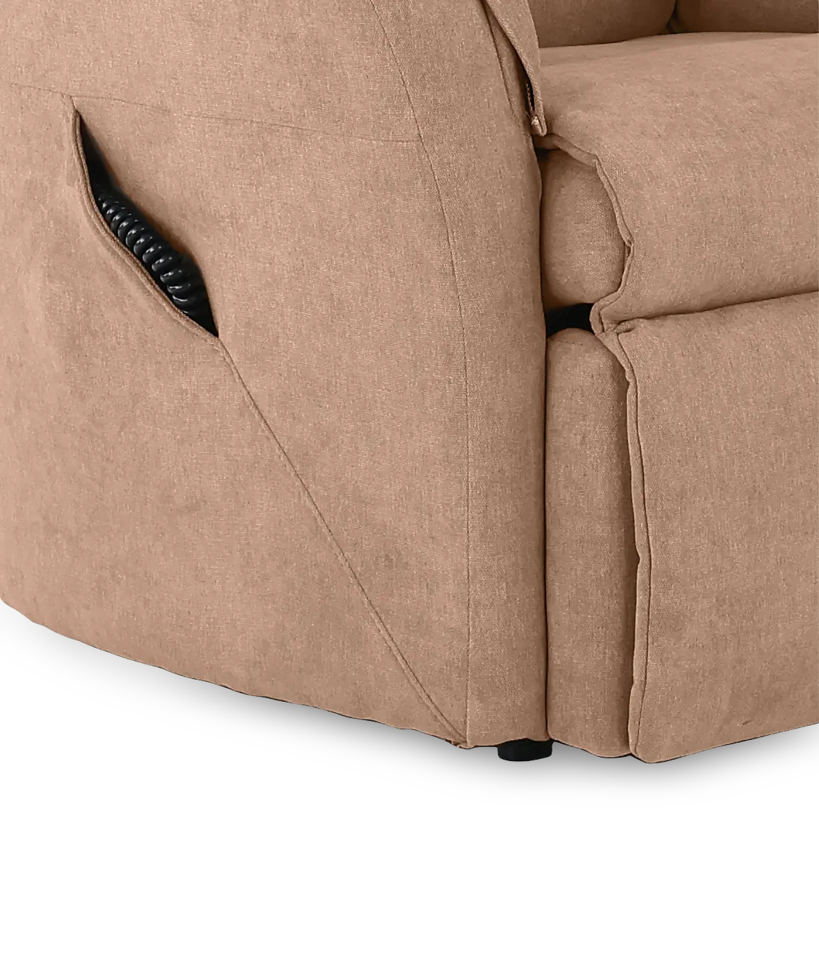 Liberty Cashmere Tan Large Power Lift Recliner-8