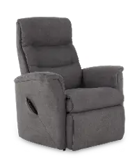 Liberty Gray Large Power Lift Recliner