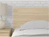 Onita Natural Light Wood Twin Panel Headboard