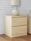 Onita Two Drawer Nightstand
