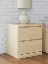 Onita Two Drawer Nightstand