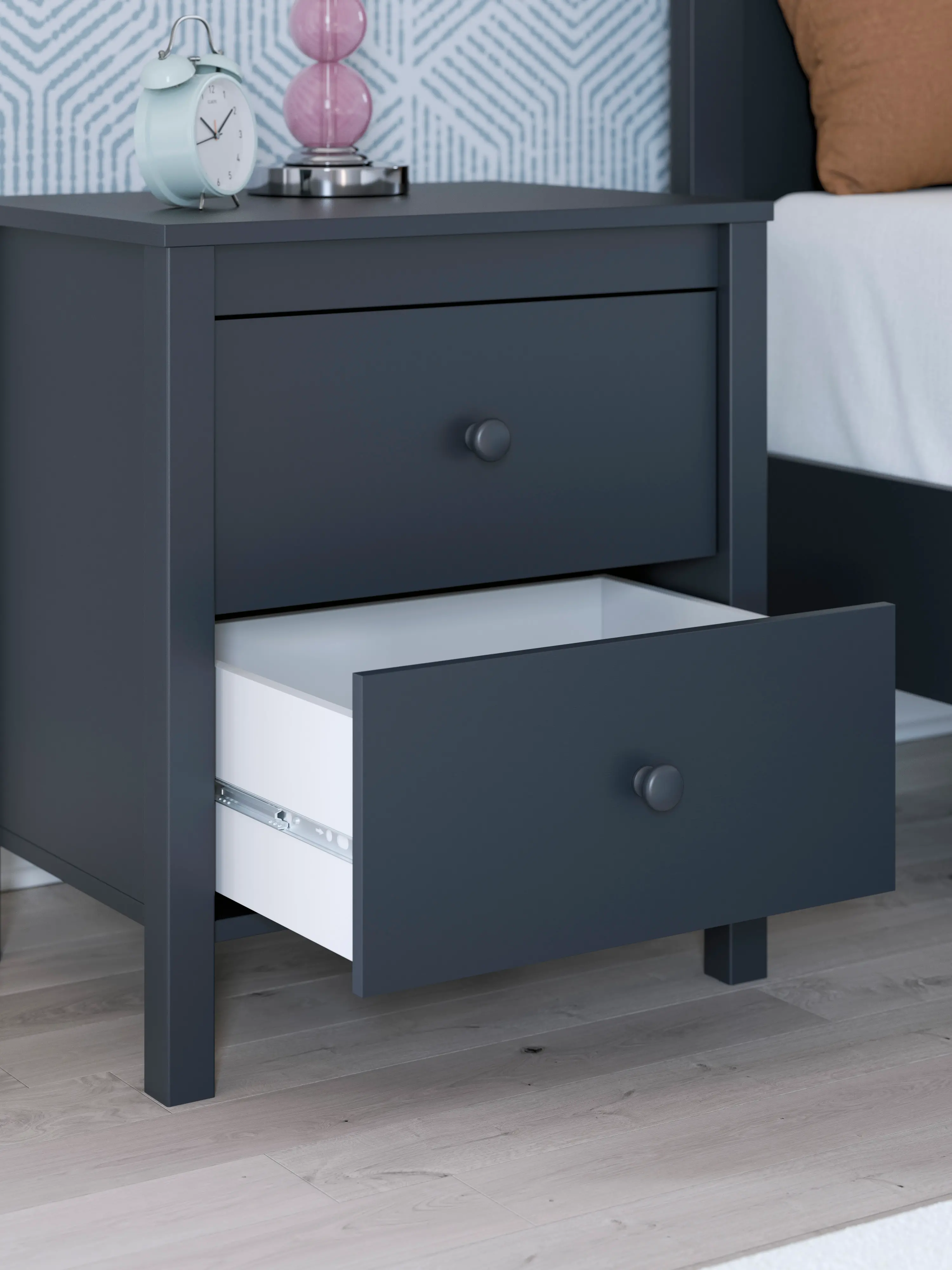 Simmenfort Two Drawer Nightstand-2