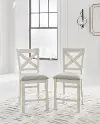Robbinsdale Upholstered Barstools, Set of 2