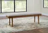 Lyncott Upholstered Dining Bench