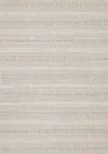 Canopy 6 x 9 Beige Striped Outdoor Area Rug