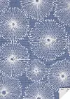 Bristol 5 x 8 Blue and White Dandelion Wish Reversible Indoor-Outdoor Area Rug