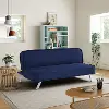 123A045NVY Serta Renee Convertible Navy Sleeper Sofa