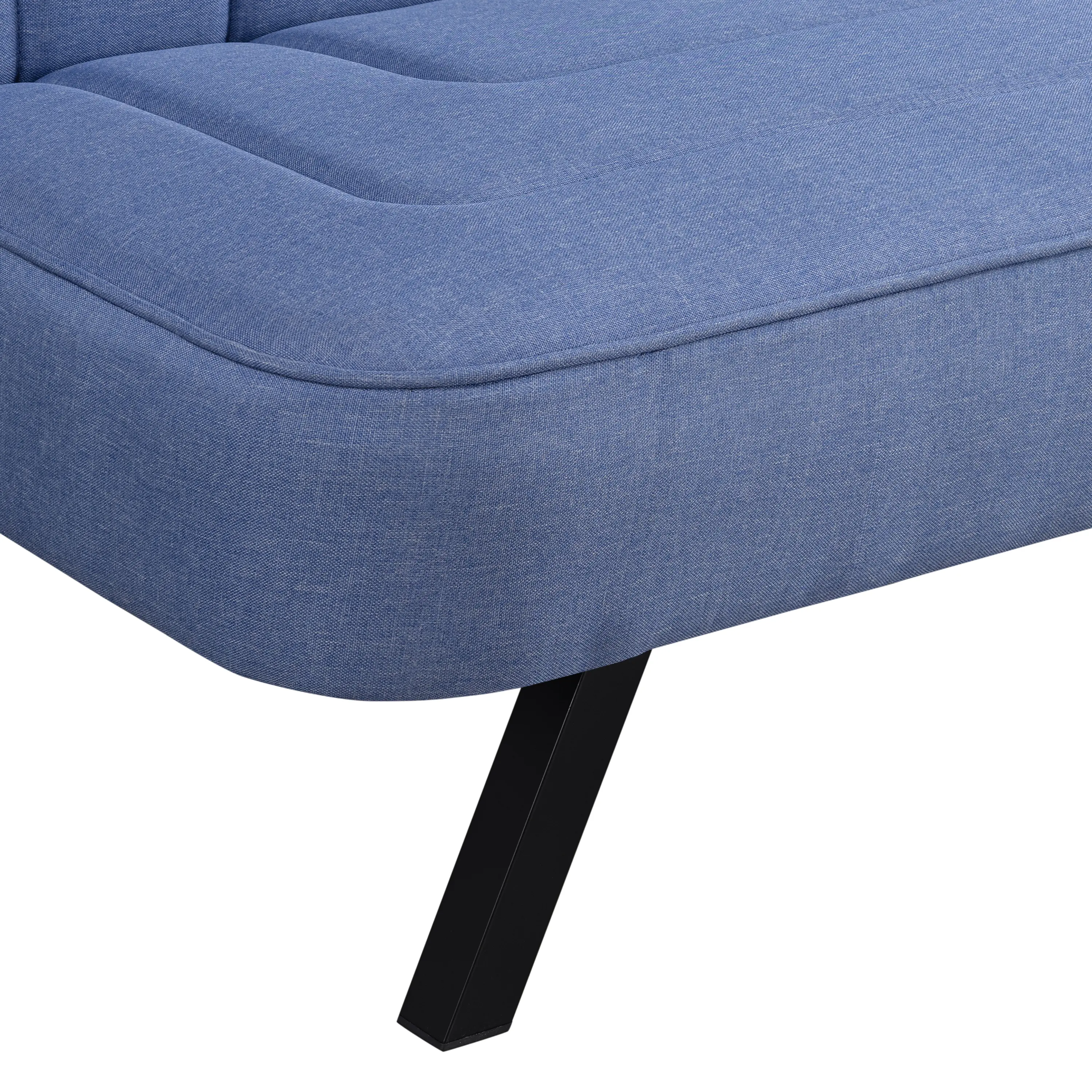 123A047BLU Serta Mia Charcoal Gray Convertible Sleeper Sofa-17