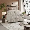 114A064BGE Serta Lindzee Beige Loveseat Pull-Out Sleeper