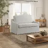 114A063OAT Serta Alex Oatmeal Loveseat Twin Pull-Out Sleeper