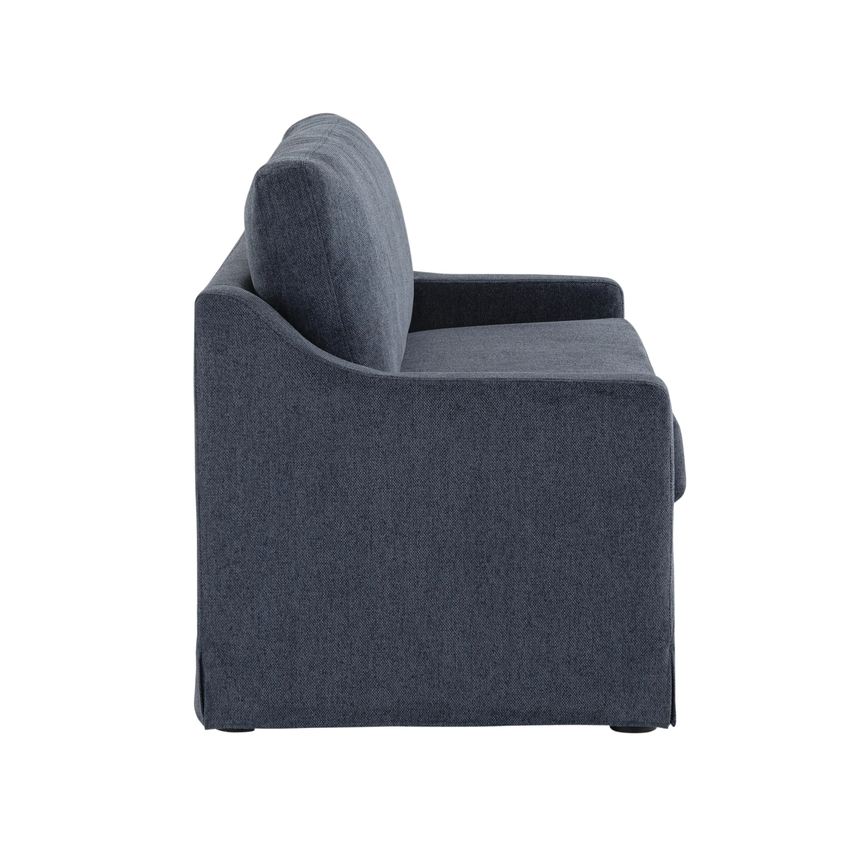 114A063NVY Serta Alex Navy Blue Loveseat Twin Pull-Out Sleeper-9
