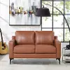132A013BRN Serta Finneas Brown Loveseat