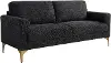 133A016BLK Marta Black Sofa