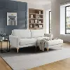 139A016IVO-SET Marta Ivory Sectional Sofa