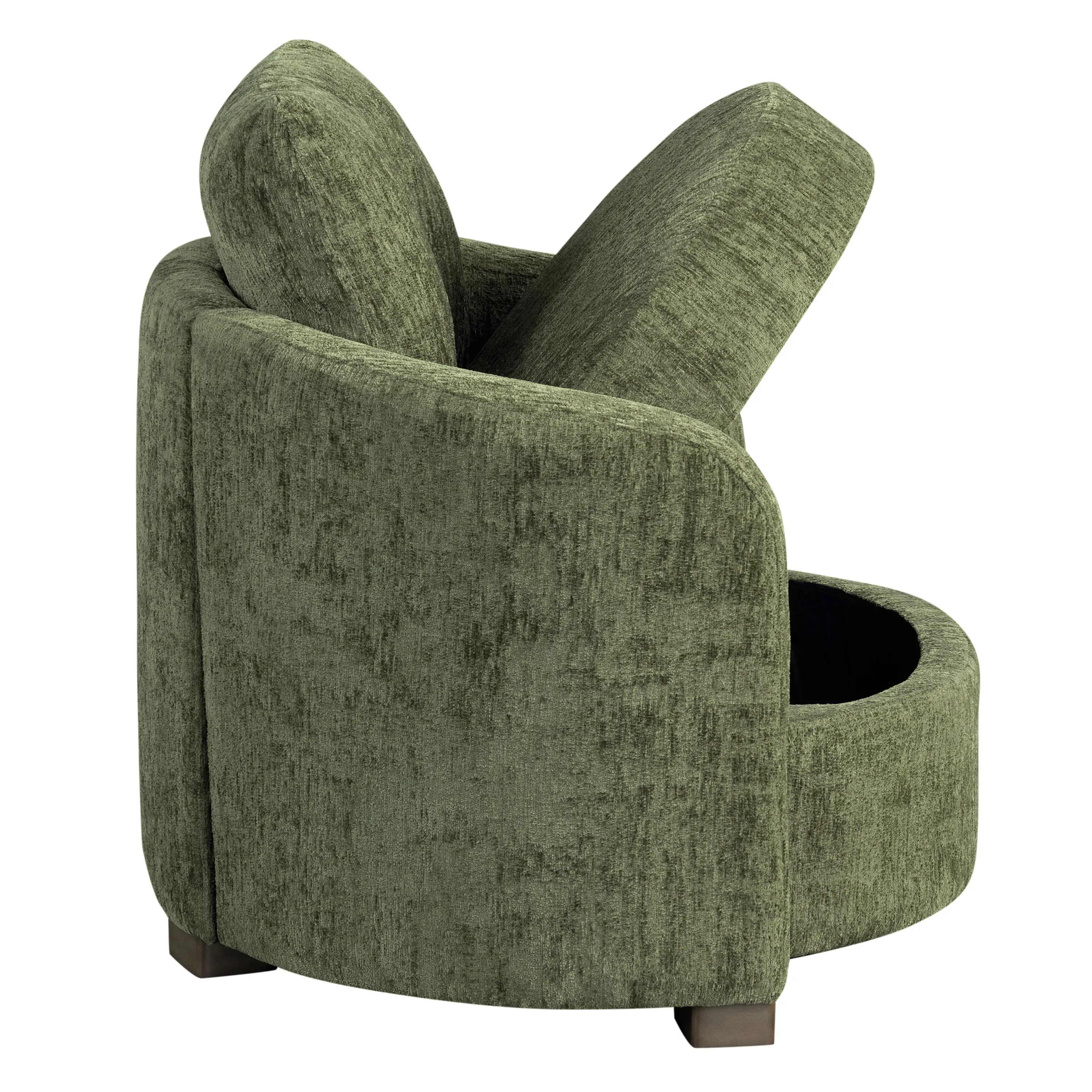 171A038OLV Chatsworth Olive Boucle Storage Accent Chair-12