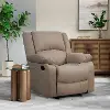 RR-PRK1CM2022 Kenneth Beige Reclining Lounger